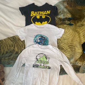 Bundle of 3 shirts size 3t gently worn